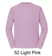 FRUIT OF THE LOOM 62-216-0 Bluza męska Raglan ze ściągaczem