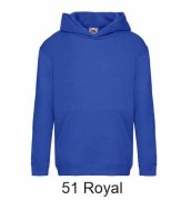 FRUIT OF THE LOOM 62-037-0 Bluza dziecięca z kapturem 280g