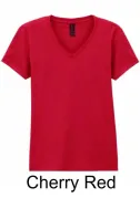 GILDAN 109.09 Koszulka damska V-neck 150g