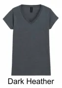 GILDAN 109.09 Koszulka damska V-neck 150g