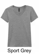 GILDAN 109.09 Koszulka damska V-neck 150g