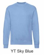 FRUIT OF THE LOOM 62-202-0 Bluza męska ze ściągaczem CLASSIC 280g