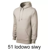 MALFINI CAPE 413 Bluza męska z kapturem 320g