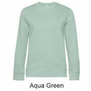 B&C 243.42 Damska bluza Crew Neck QUEEN 280g