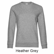 B&C 243.42 Damska bluza Crew Neck QUEEN 280g