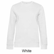B&C 243.42 Damska bluza Crew Neck QUEEN 280g