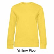 B&C 243.42 Damska bluza Crew Neck QUEEN 280g