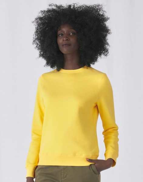 B&C 243.42 Damska bluza Crew Neck QUEEN 280g