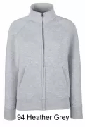 FRUIT OF THE LOOM 62-116-0, 256.01, Bluza damska na zamek 280g