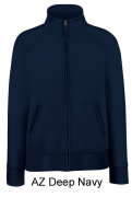 FRUIT OF THE LOOM 62-116-0, 256.01, Bluza damska na zamek 280g