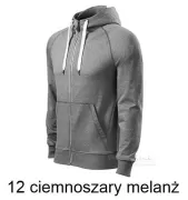 MALFINI VOYAGE 452 Bluza męska z kapturem na zamek 320g