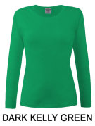 KEYA WCLS205 Tshirt damski z długim rękawem 205g