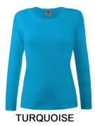 KEYA WCLS205 Tshirt damski z długim rękawem 205g