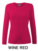 KEYA WCLS205 Tshirt damski z długim rękawem 205g