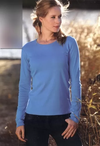 KEYA WCLS205 T-shirt damski z długim rękawem 205g