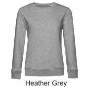 B&C 229.42 Damska bluza Organic Crew Neck French Terry 280g