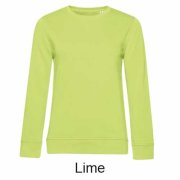 B&C 229.42 Damska bluza Organic Crew Neck French Terry 280g