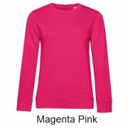 B&C 229.42 Damska bluza Organic Crew Neck French Terry 280g