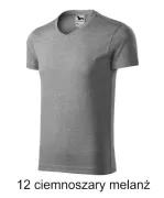 MALFINI 146 Slim Fit V-neck koszulka męska 180g
