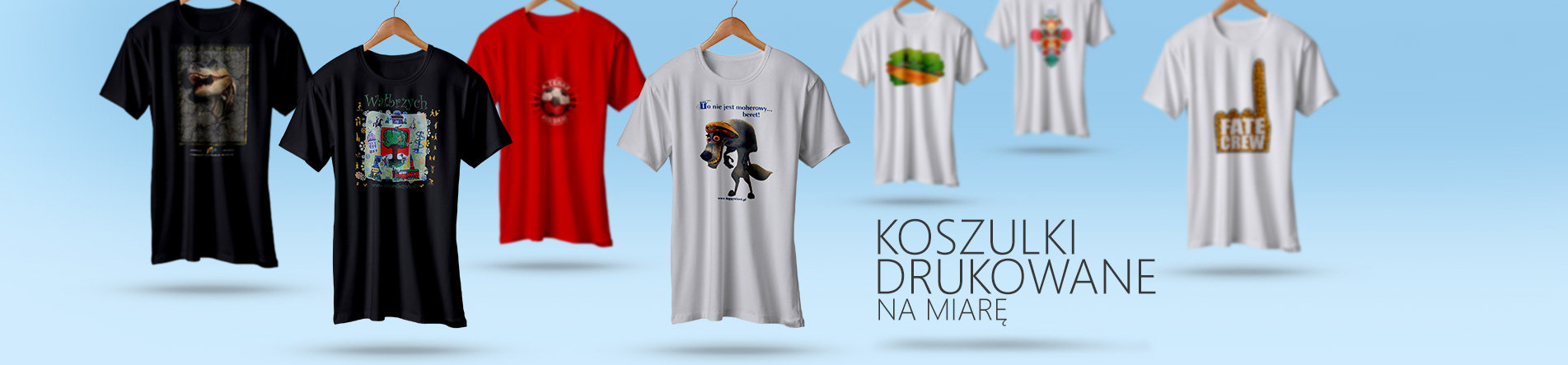 nadruki na koszulkach, napisy na koszulkach